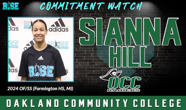 Congrats to Sianna Hill